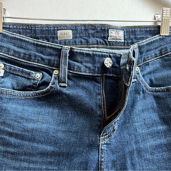 AG Adriano Goldschmied Nikki Relaxed Skinny Denim Jeans Sz 28 - Picture 5 of 13